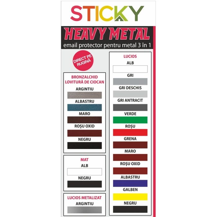 STICKY HEAVY METAL, Lovitura de ciocan 3 in 1 - imagine 2