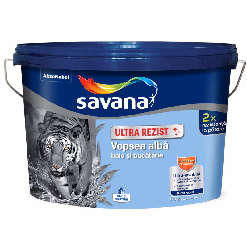 Savana Ultra Rezist Baie și Bucătărie Vopsea ultra-lavabilă