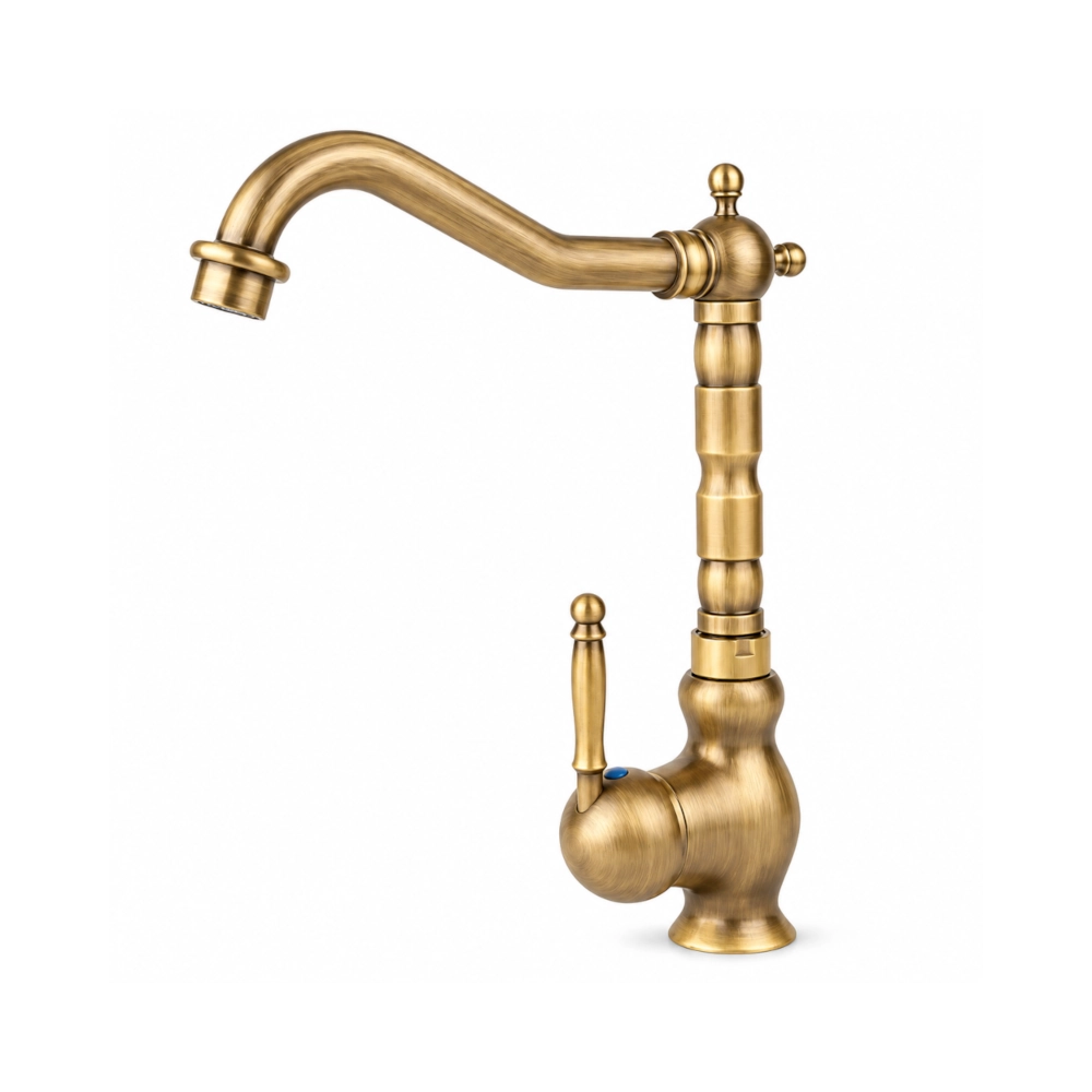 Baterie lavoar SMK 1729D vintage bronz antichizat