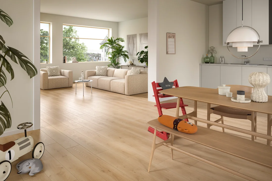 Parchet Laminat EGGER EL2113 Stejar Pinot nisip 10 mm - imagine 3